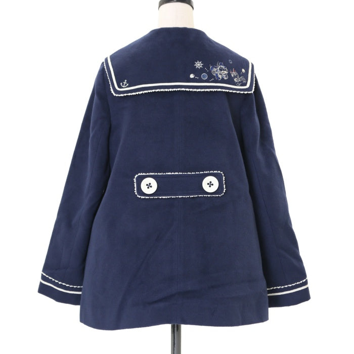 USED】【Disney/サイズ2】セーラーコート＆セーラーHAT(ドナルドver