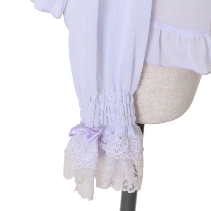Angelic Pretty  リボンパールブラウス USED】ミニリボンパールブラウス | Angelic Pretty | ロリータ