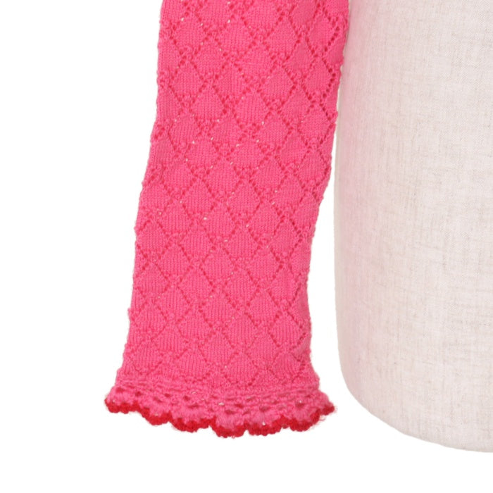 エミリーテンプルキュート編みぐるみ苺ボレロ エミリーテンプルキュート編みぐるみ苺ボレロ USED】イチゴモチーフ