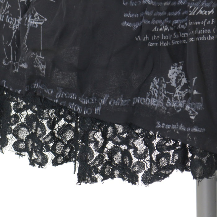 USED】Blood 天使柄アシメスカート | h.NAOTO Wunderwelt Online Shop