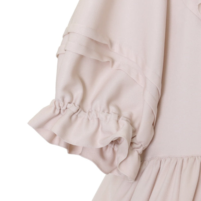 【ロリータ】３段ティアード長袖小公女ドレス PhysicalDrop【未着用】 USED】小公女3段ティアードドレス(ロング) | PhysicalDrop