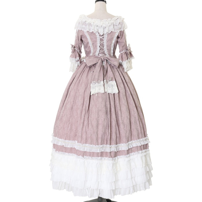 USED】【Sサイズ】Moira クイーンドレス（スモーキーラベンダー