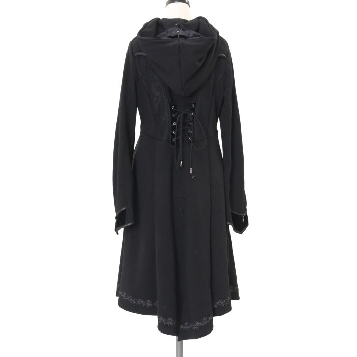 USED】ONESTE 薔薇刺繍イレギュラーヘムパーカー | Ozz On Wunderwelt