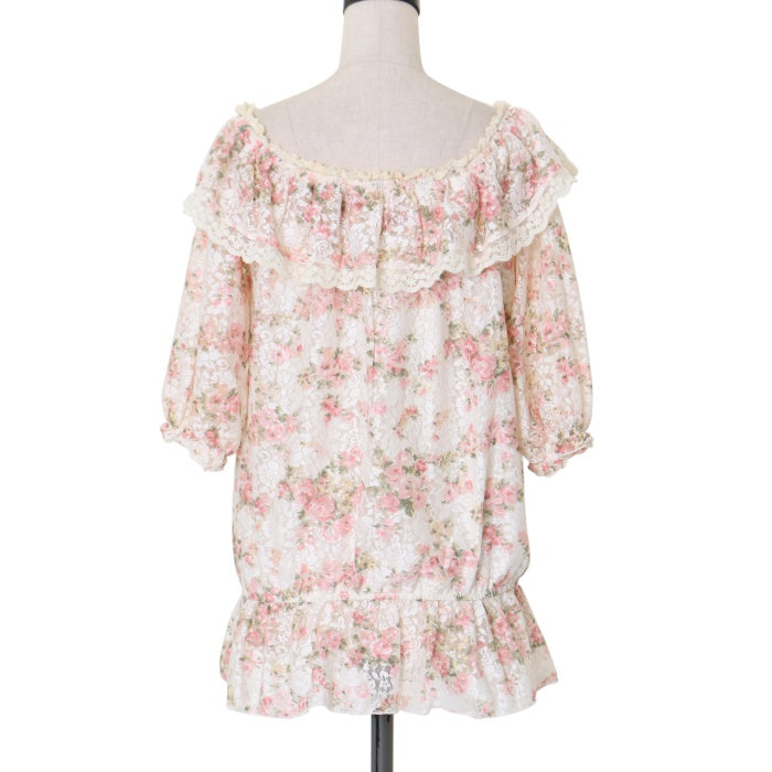 USED】花柄レーシーチュニック | LIZ LISA Wunderwelt Online Shop