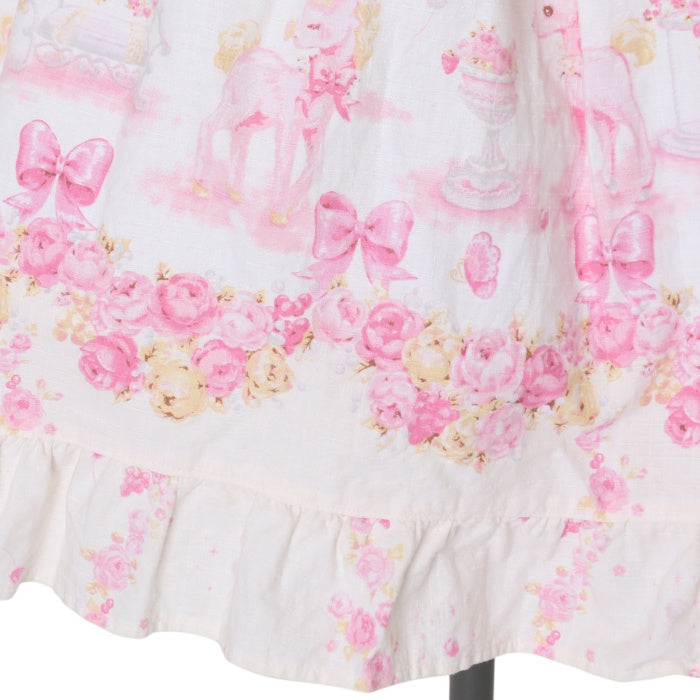 USED】Unico ♥ in Bloomland柄パールジャンパースカート | BABY, THE