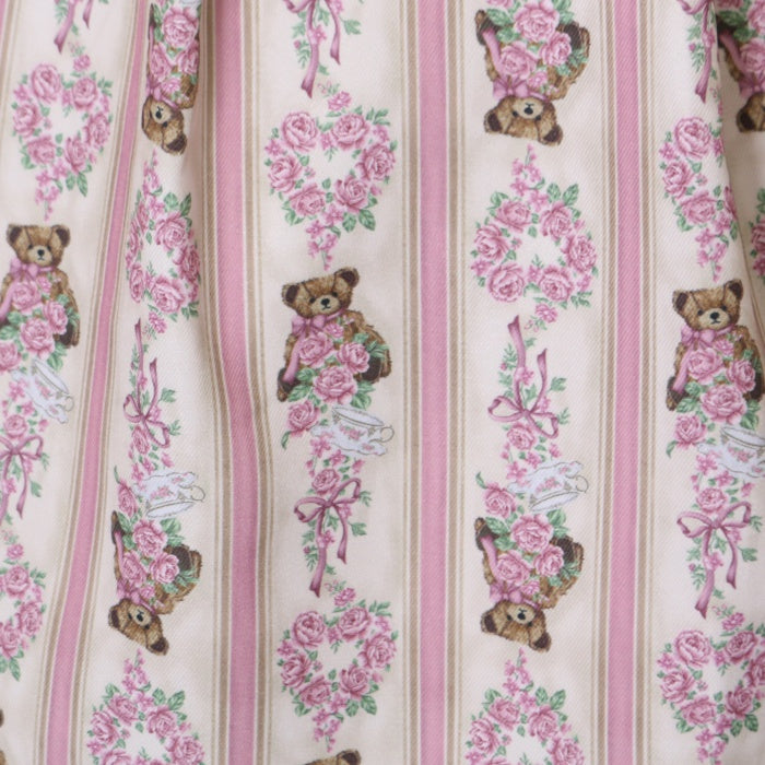 axes femme kawaii Rosy Bear柄ジャンスカ Kawaii ~ Rosy Bear JSK by Axes Femme