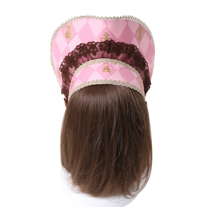 USED】Chess Chocolateハーフボンネット | Angelic Pretty | ロリータ 