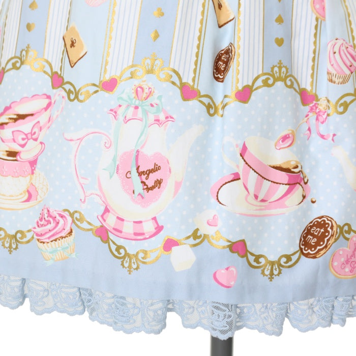 Angelic Pretty ワンダーパーティー柄 ホルターネックJSK 
