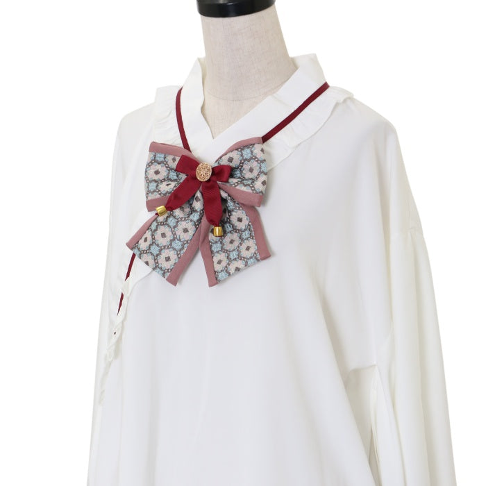 amavel 月夜の狐と寒椿　ブラウス　jsk 和風ロリィタ　ブラック　黒 amavel 月夜の狐と寒椿 ブラウス jsk 和風ロリィタ ブラック 黒