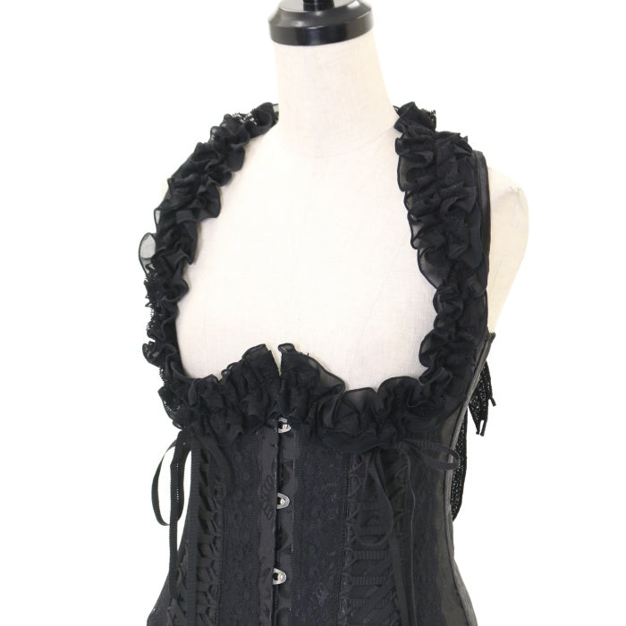 MRコルセット MRcorset ブラックフリルコルセット
