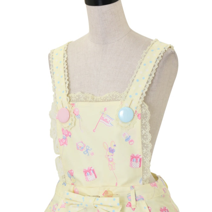 USED】Dreamy ベビールームサロペット | Angelic Pretty