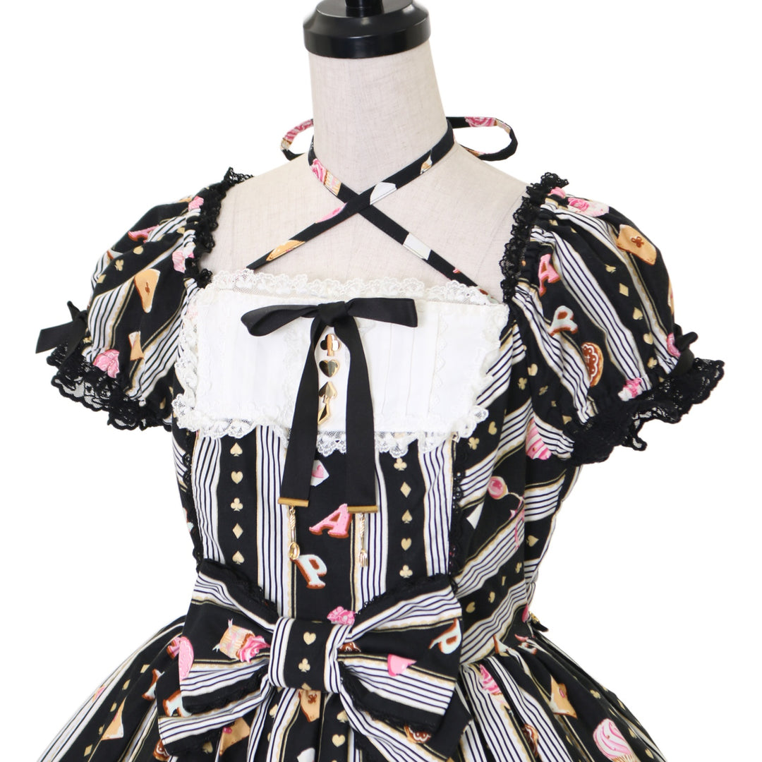 USED】Wonder Partyミニ袖ジャンパースカート | Angelic Pretty