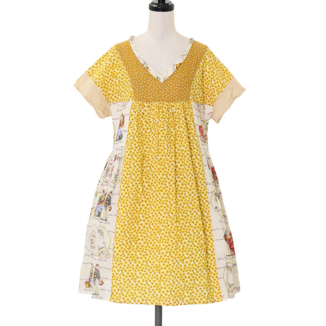 USED】【Dans Le Salon/Mサイズ】Old Dish Plate ワンピース | Jane  