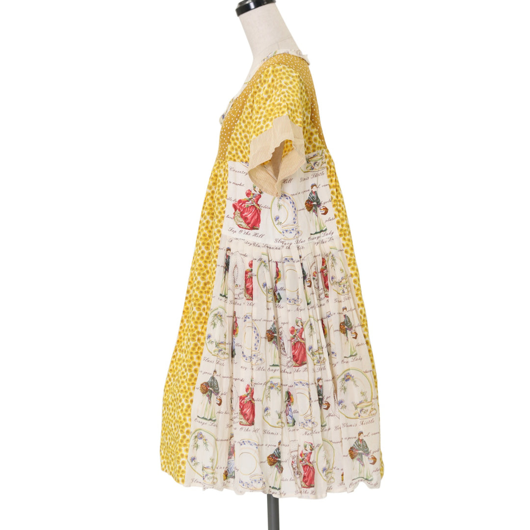 USED】【Dans Le Salon/Mサイズ】Old Dish Plate ワンピース | Jane  