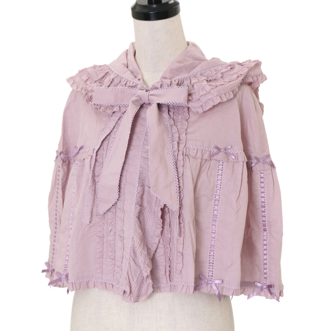 USED】フリル使いローンケープ | PINK HOUSE Wunderwelt Online Shop