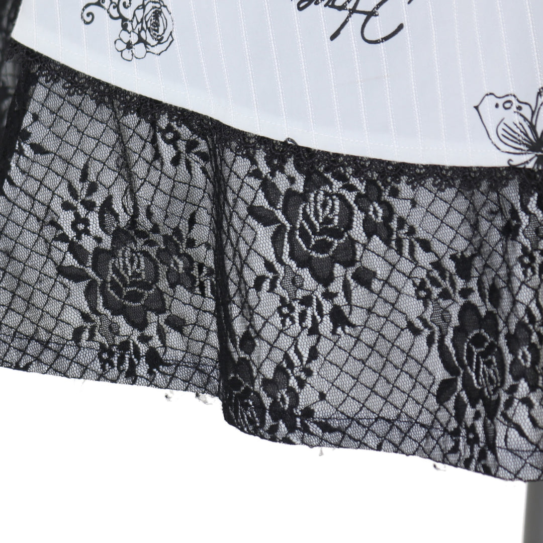 USED】HONEY 蝶＆バラ柄キャミソールワンピ | h.NAOTO Wunderwelt