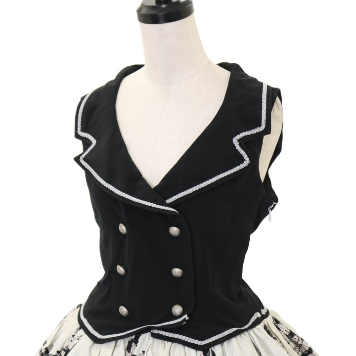 ☆メタモルフォーゼ Rose cage サイドフリルジャンパースカート