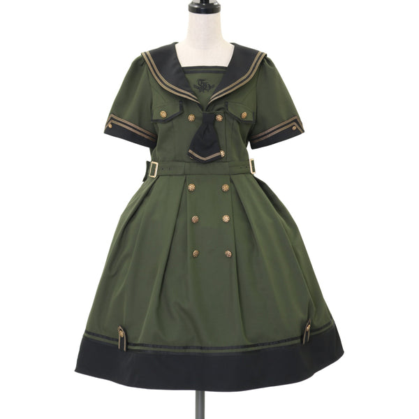 Amavel セーラーミリタリー ワンピース　ミドル丈 u-13481-00_grande.jpg?v=1742810069