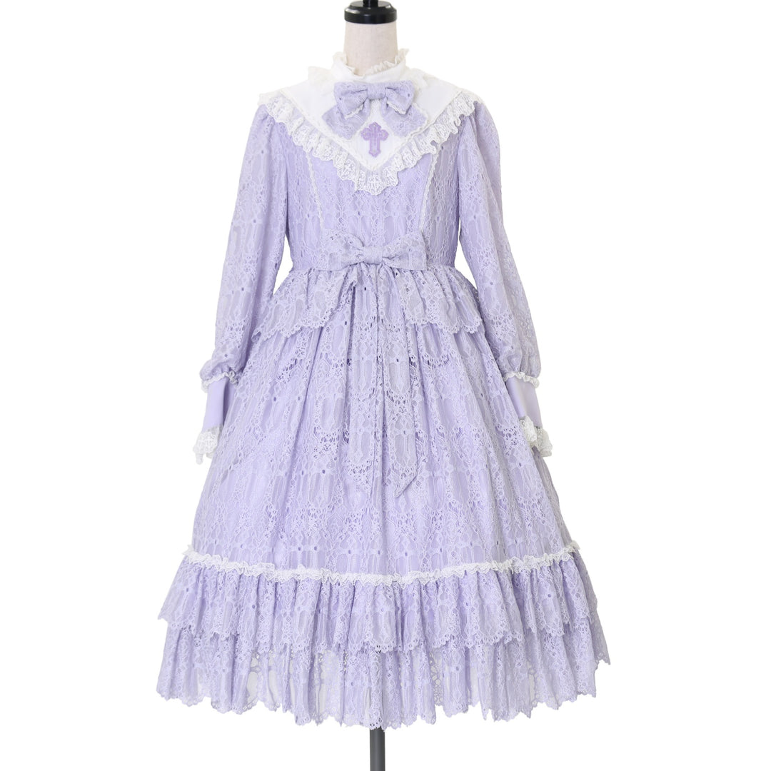 angelic pretty holy lacey doll ロングワンピース Angelic Pretty - Angelic Pretty Holy Lacy Doll ロングOP