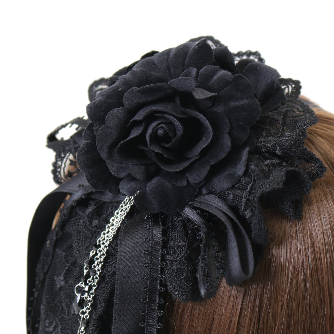USED】M+Cross Roseヘッドドレス | Moi-même-Moitié | ロリータ