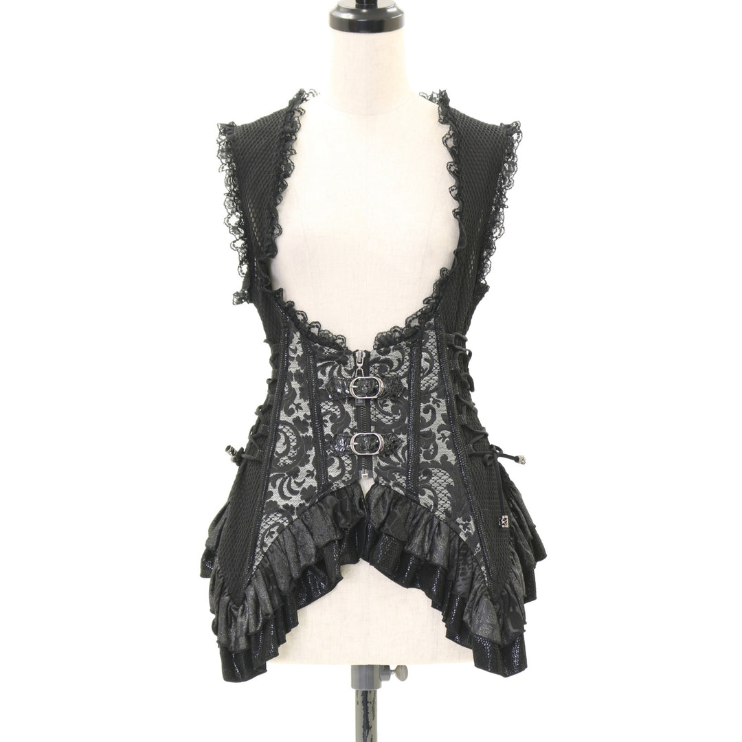 USED】コルセットベスト | Qutie Frash | ロリータ ゴスロリブランド服