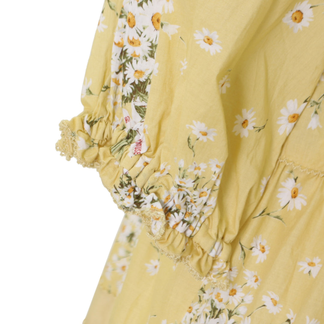 【極美品】PINK HOUSE スマイリーマーガレットミディワンピース 近年 USED】スマイリーマーガレット柄ミディ丈ワンピース | PINK HOUSE