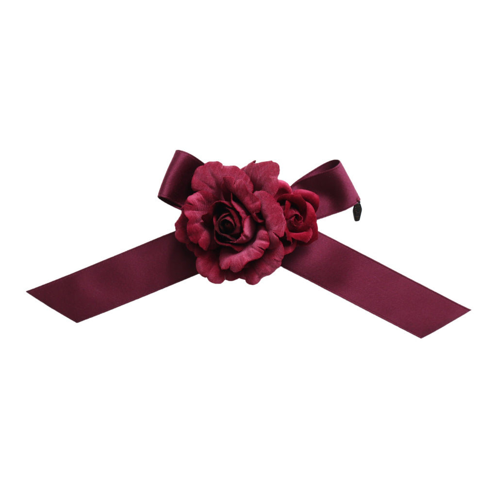 Moitie 薔薇リボンコサージュ Moitie 薔薇リボンコサージュ