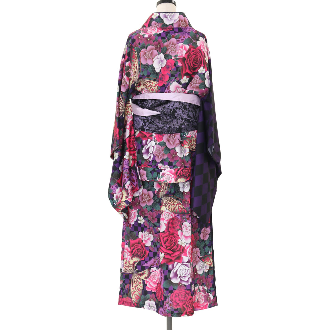 【QutieFrash】着物カーデ QutieFrash》着物ドレープカーデ 9606-CD | TyCHEMaria & ch