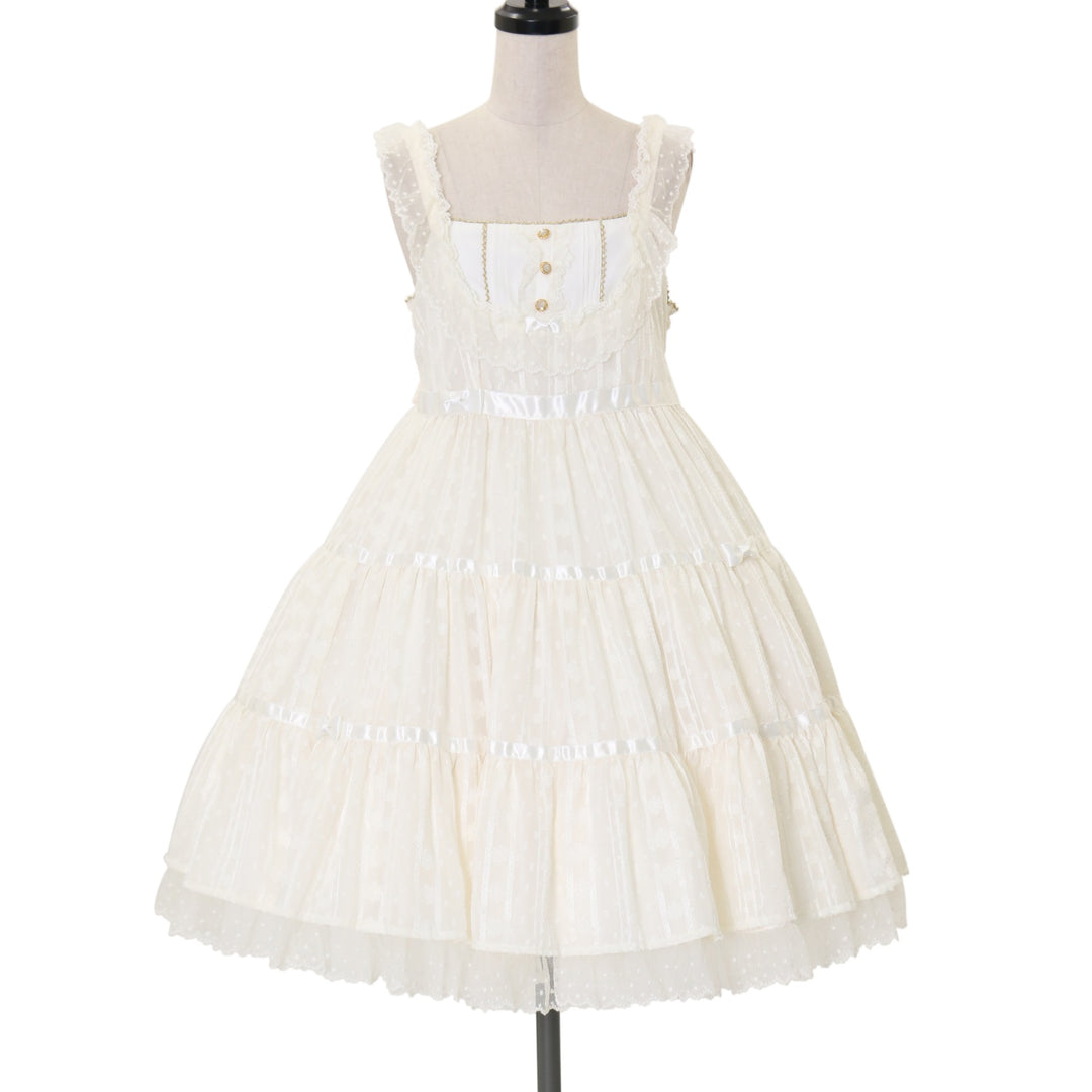 USED】ミルクティージャンパースカート | Angelic Pretty