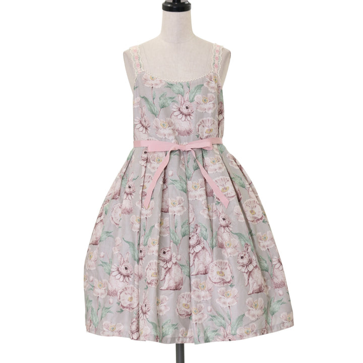 USED】Floral Rabbitキャミワンピース | Leur Getter Wunderwelt