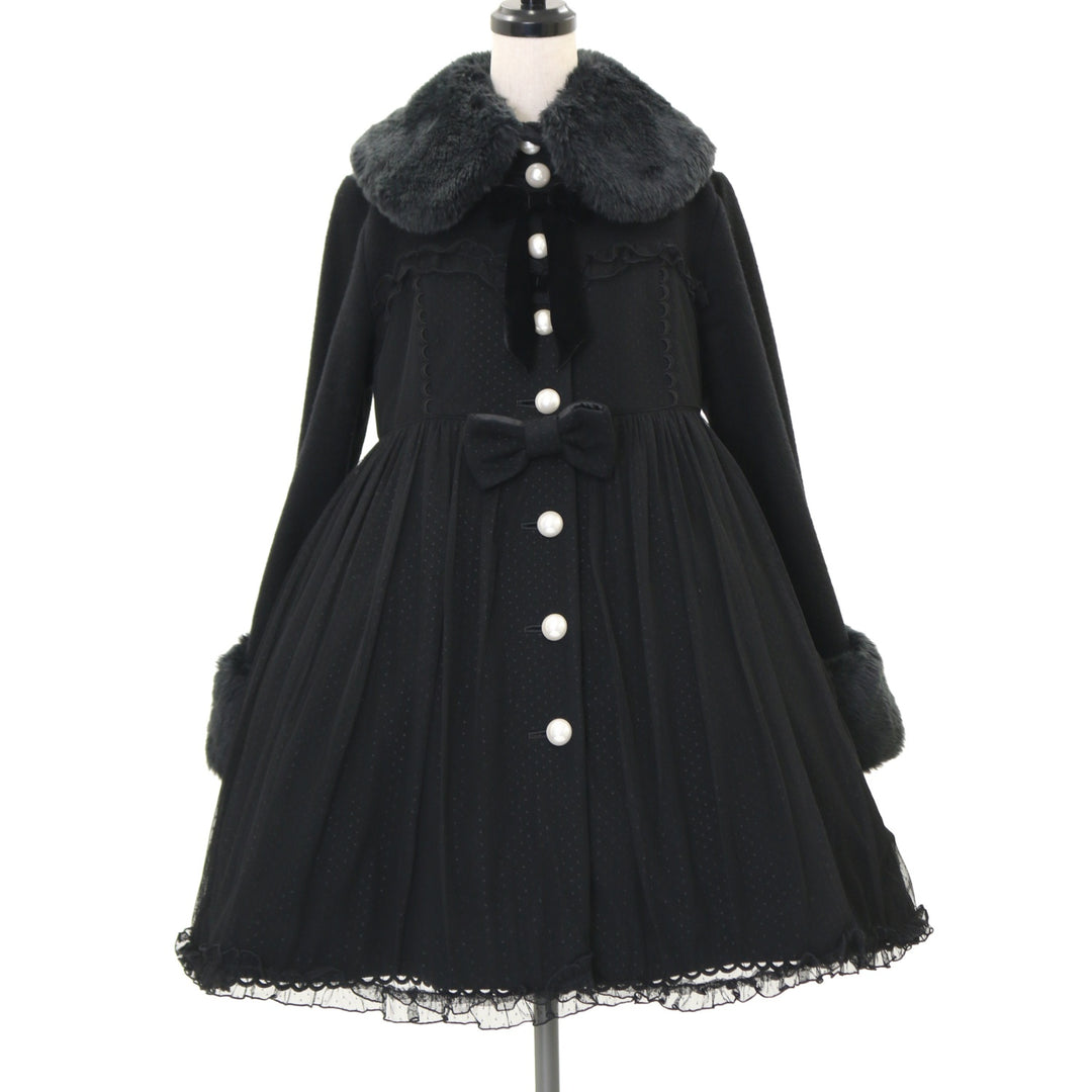 【新品未使用】Angelic Pretty プードル コート 新品未使用】Angelic Pretty プードル コート