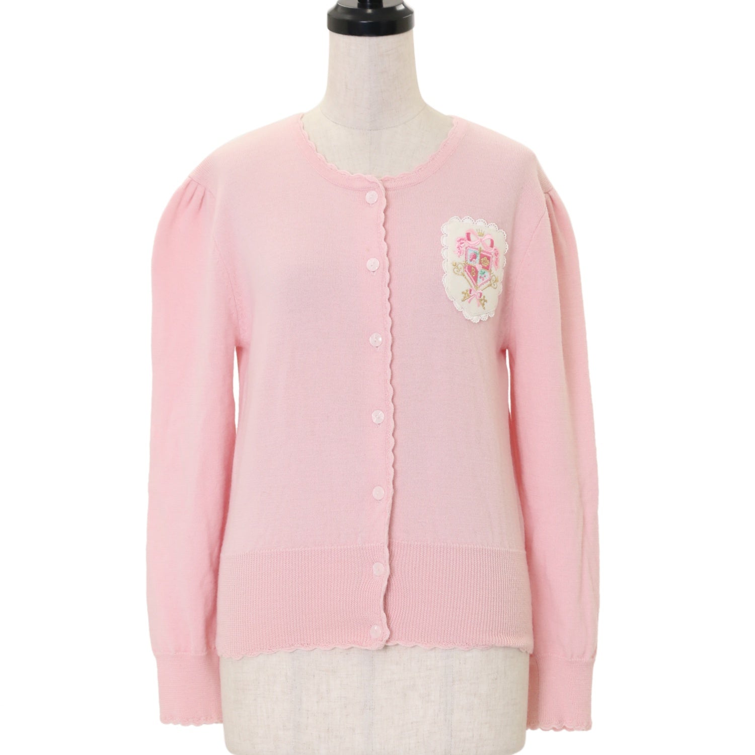 BABY,THE STARS SHINE BRIGHT - BABY ハートドロップカーディガン Heart Drop Cardigan by Baby, the Stars Shine Bright