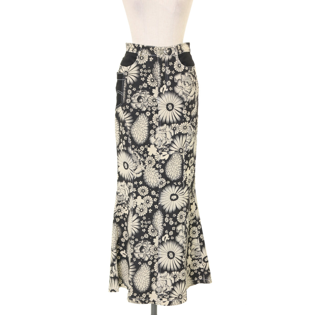 USED】和柄マーメイドスカート | Ozz On | ロリータ ゴスロリブランド  