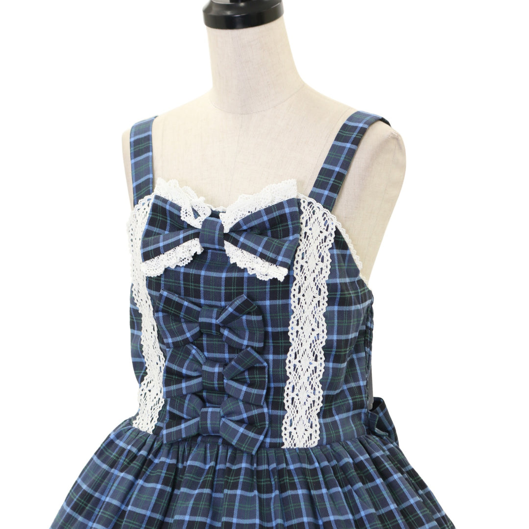 USED】【Mサイズ】タータンチェックジャンスカ | axes femme