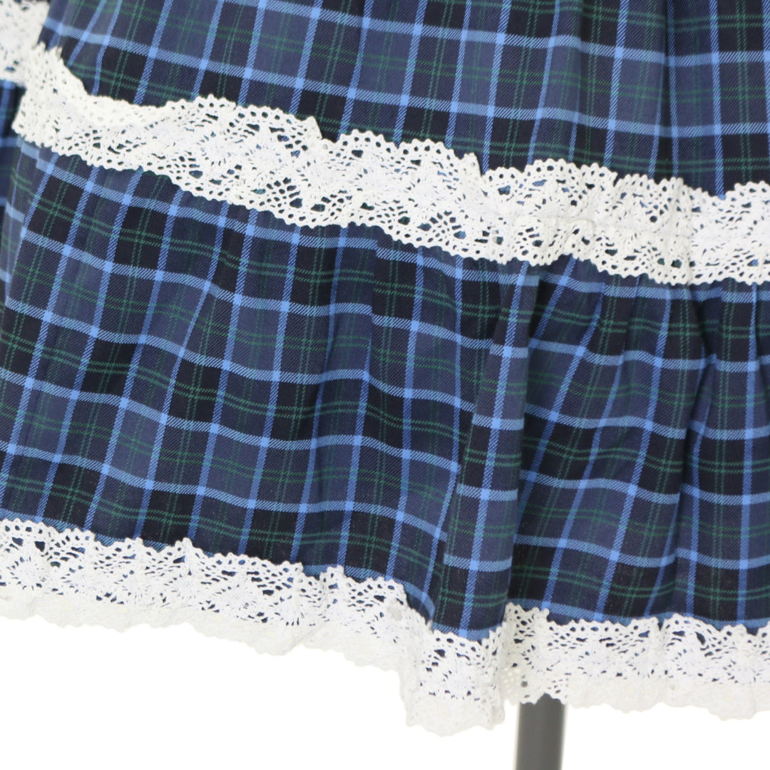 axes femme kawaii タータンチェックジャンスカ axes femme kawaii / タータンチェックジャンスカ M イエロー I