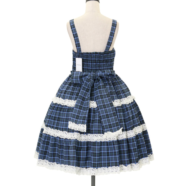 USED】【Mサイズ】タータンチェックジャンスカ | axes femme