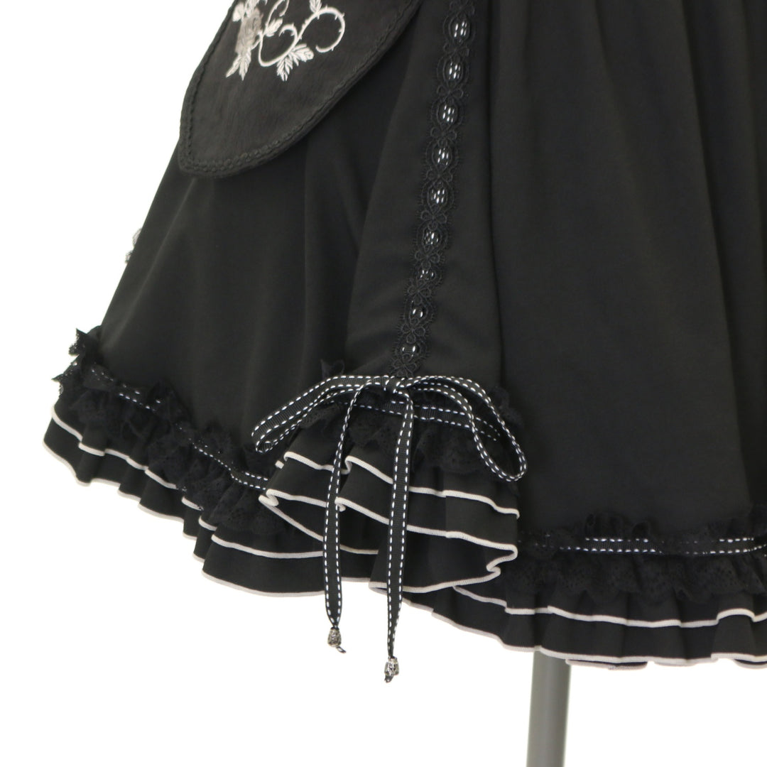 Rosy clown 薔薇刺繍入りブラウス Rosy clown 薔薇刺繍入りブラウス