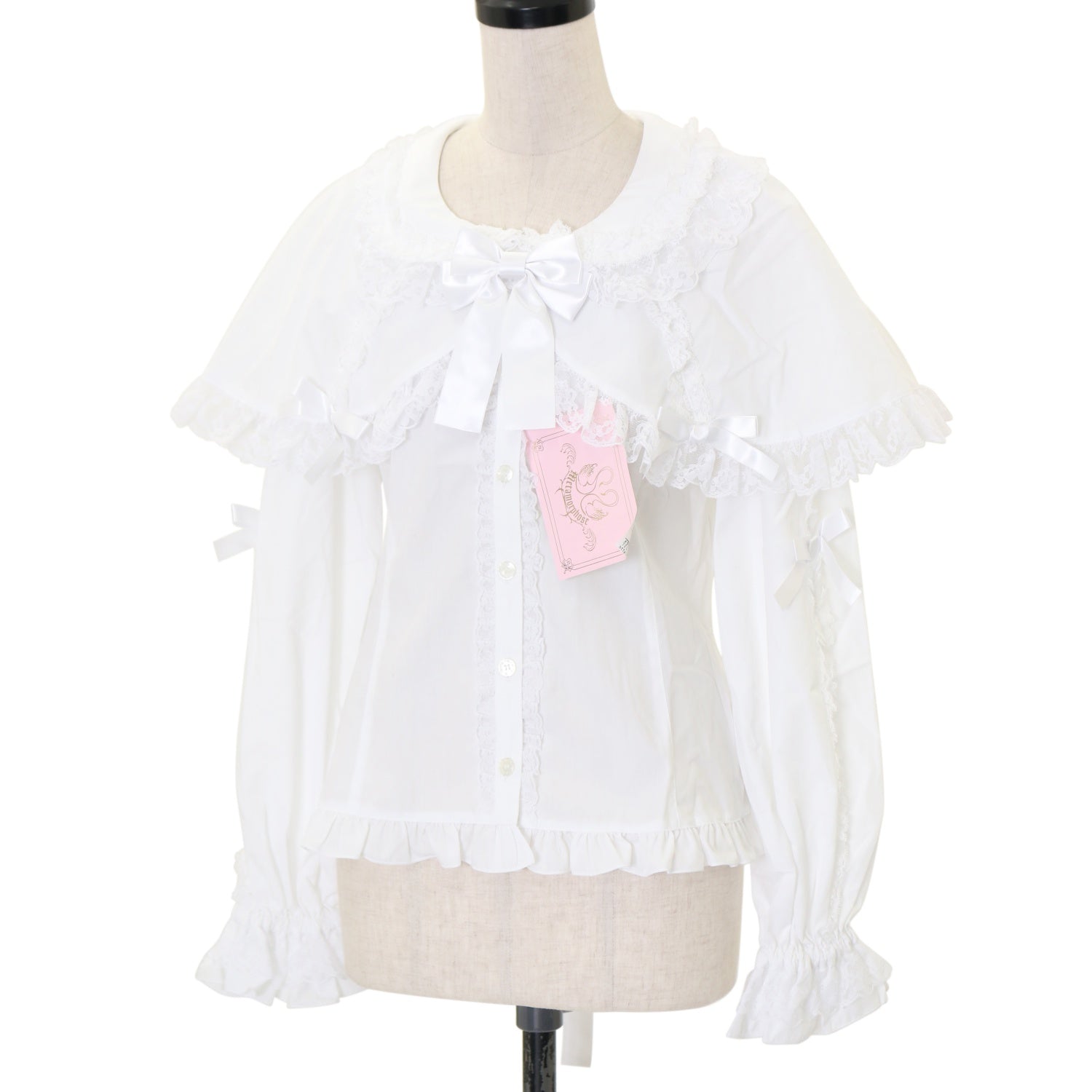 USED】ケープ付き丸襟ブラウス | metamorphose Wunderwelt Online Shop 