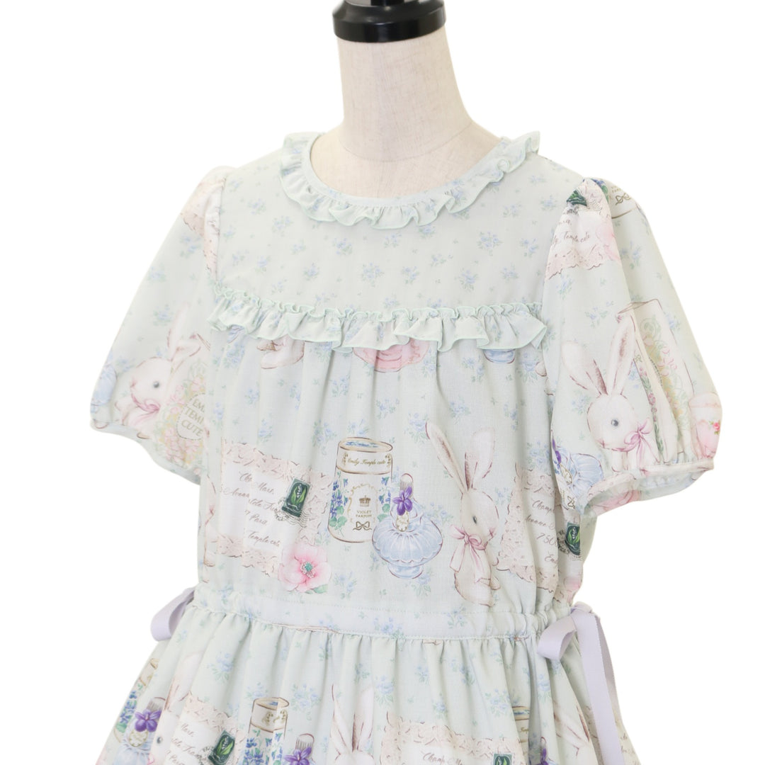 Emily Temple cute Chambreティアードワンピース USED】【Mサイズ】Chambreティアードワンピース | Emily Temple cute