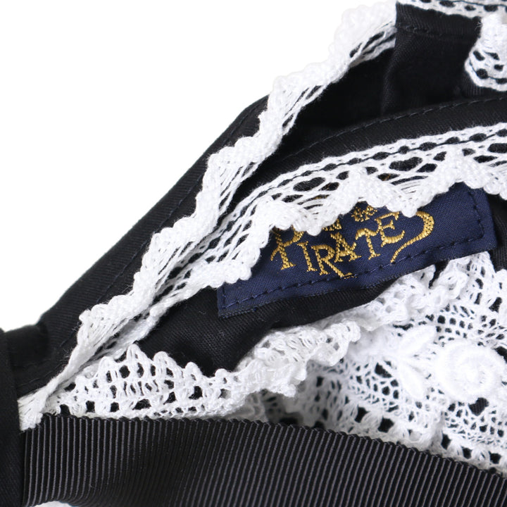 USED】Dolly Ribbon ヘッドドレス（黒×白） | ALICE and the PIRATES