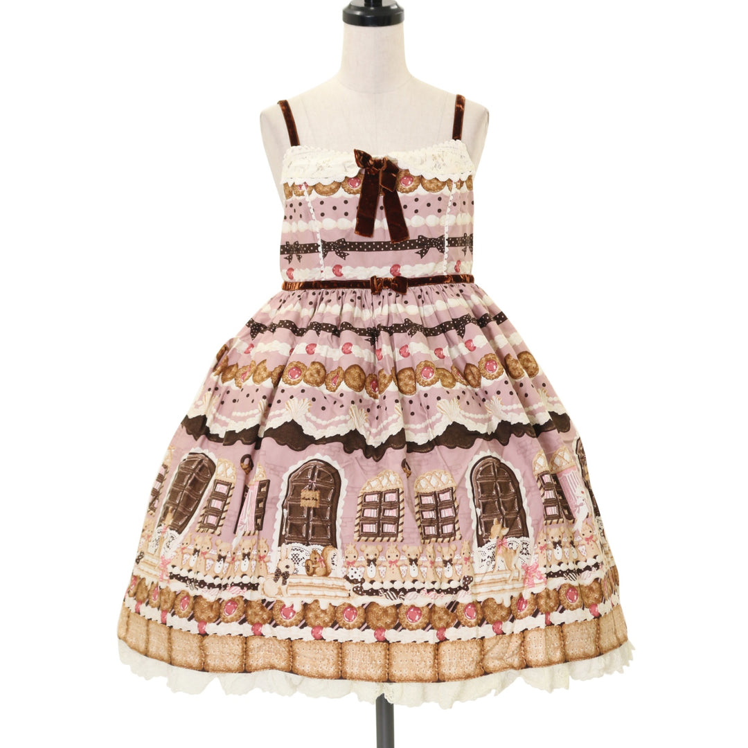 USED】Sweet Cream House襟付きジャンパースカート | Angelic