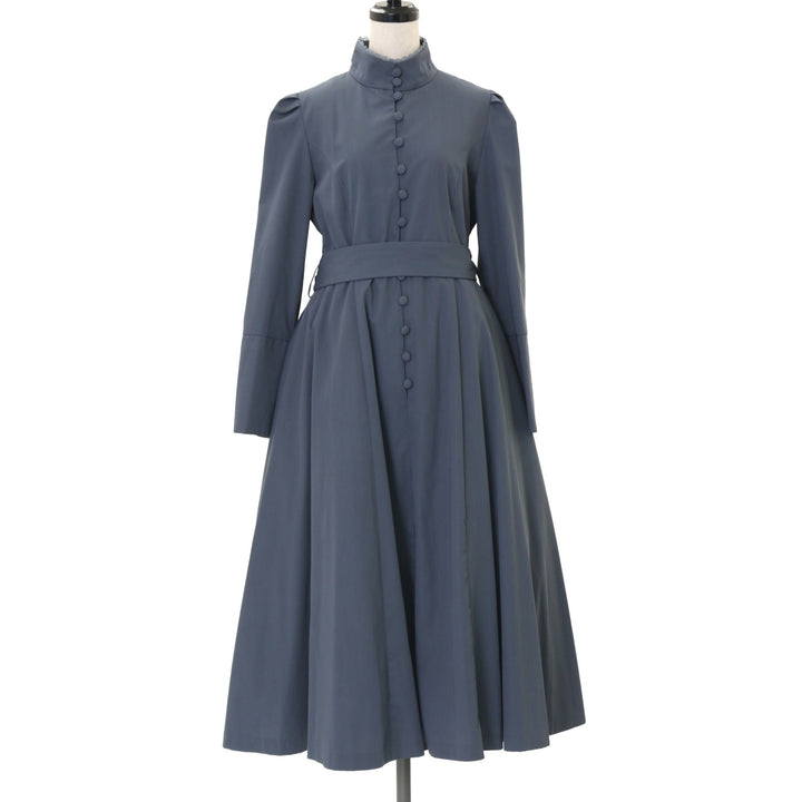 Sheglit Victorian バッスルワンピース　ライトグレー USED】椿姫 ロングバッスルワンピース（Dark Green） | Sheglit