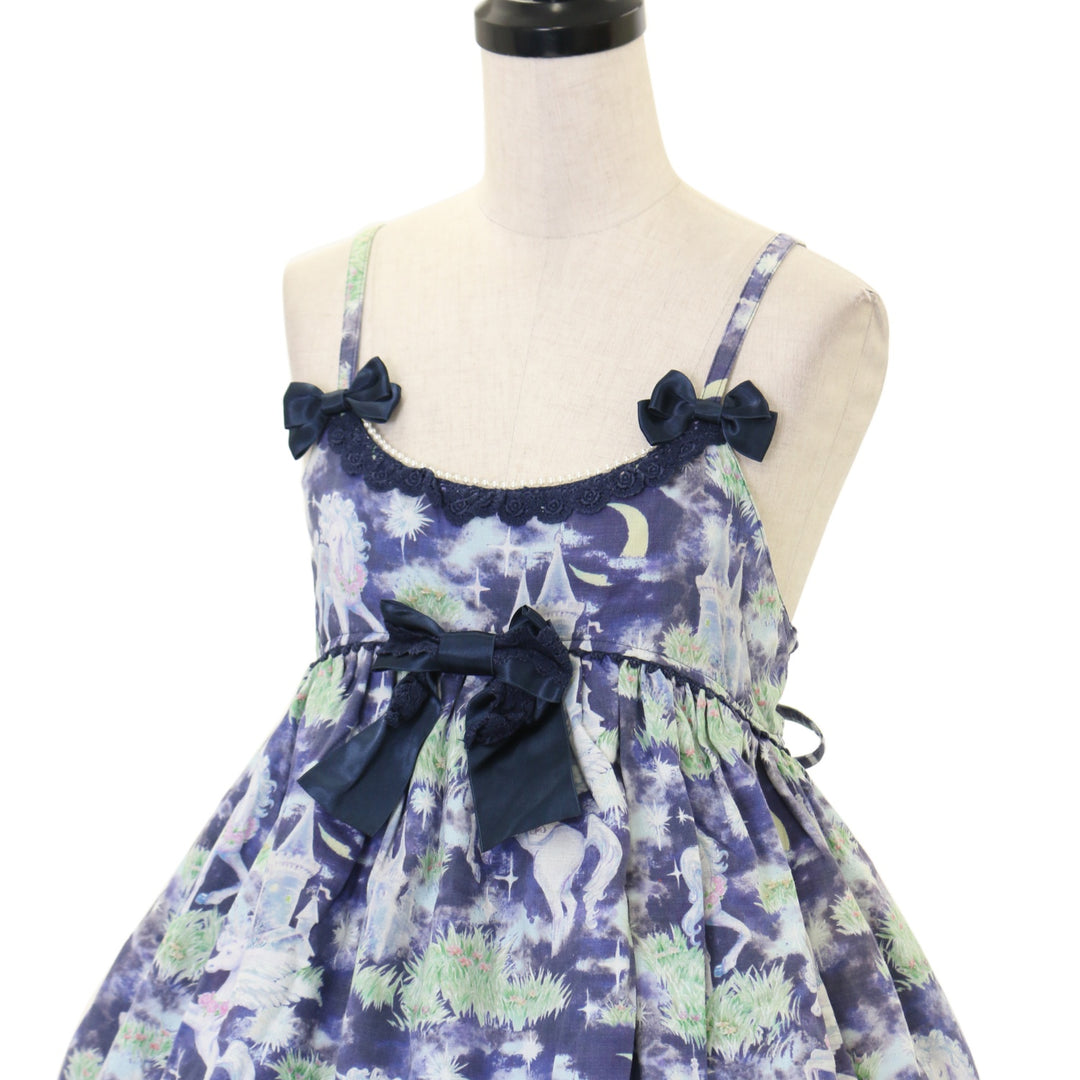 USED】Paraiso du un Unicorn柄 ジャンパースカート2 | ALICE and the