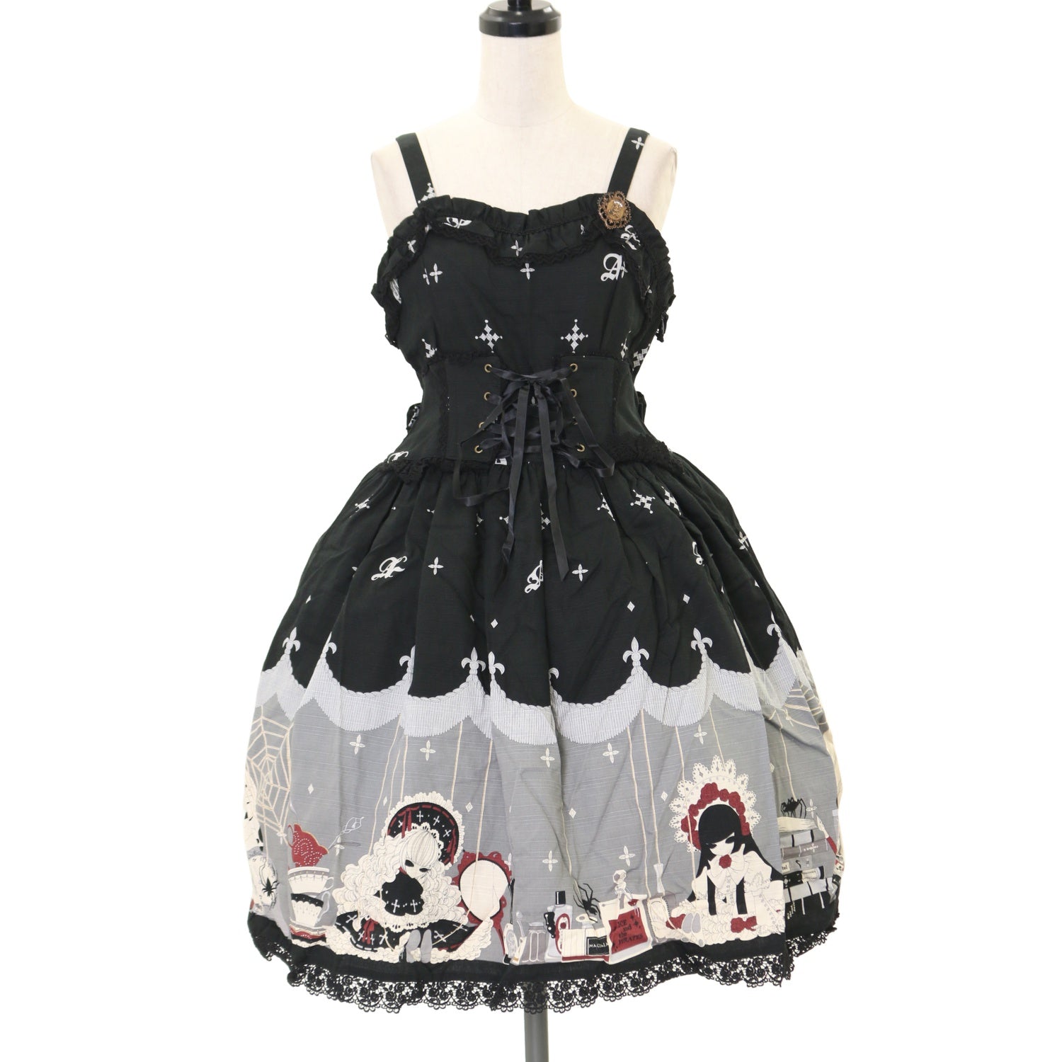 アリスアンドザパイレーツ コルセットスカート　ゴシックロリータ ALICE and the PIRATES Celsiana コルセットスカート - BELSEL
