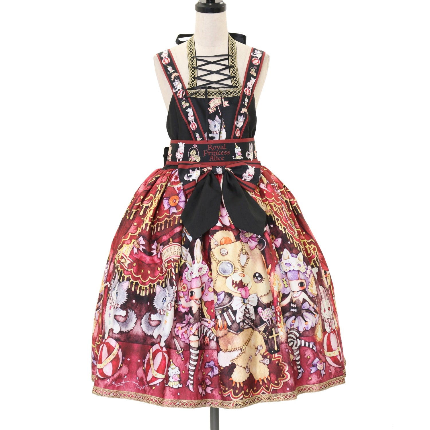 ロイヤルプリンセスアリス Lサイズ ワンピース ピンク - メルカリ