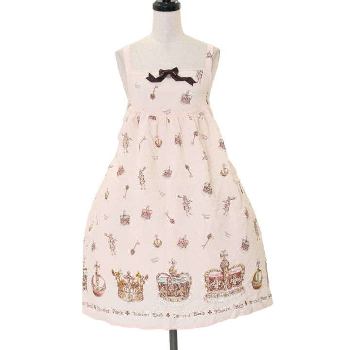 USED】King of Lolitaジャストウエストジャンパースカート USED】King of Lolitaジャストウエストジャンパースカート