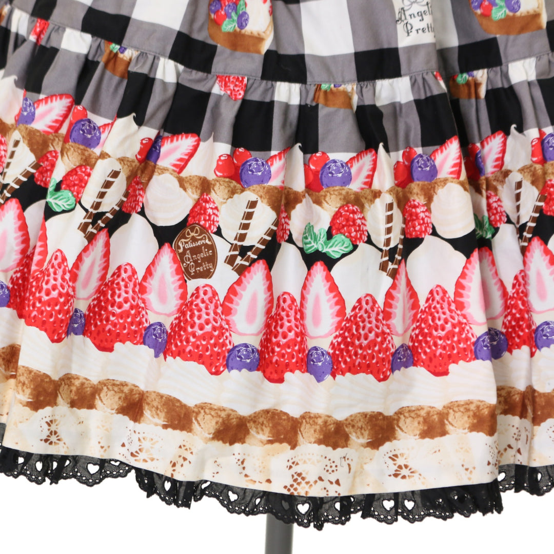 USED】トリプルタルトティアードジャンパースカート | Angelic Pretty