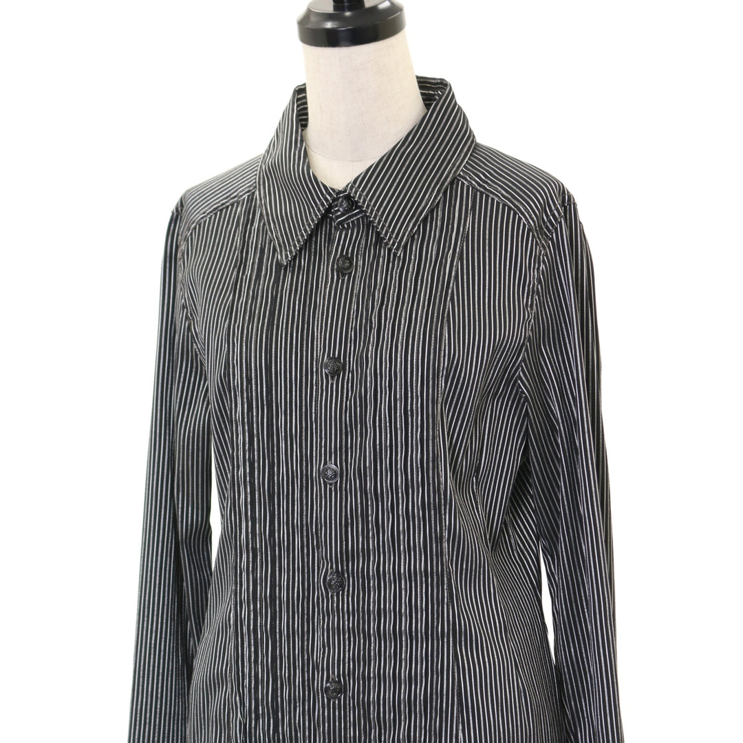 USED】ストライプシャツブラウス | ALGONQUINS | ロリータ