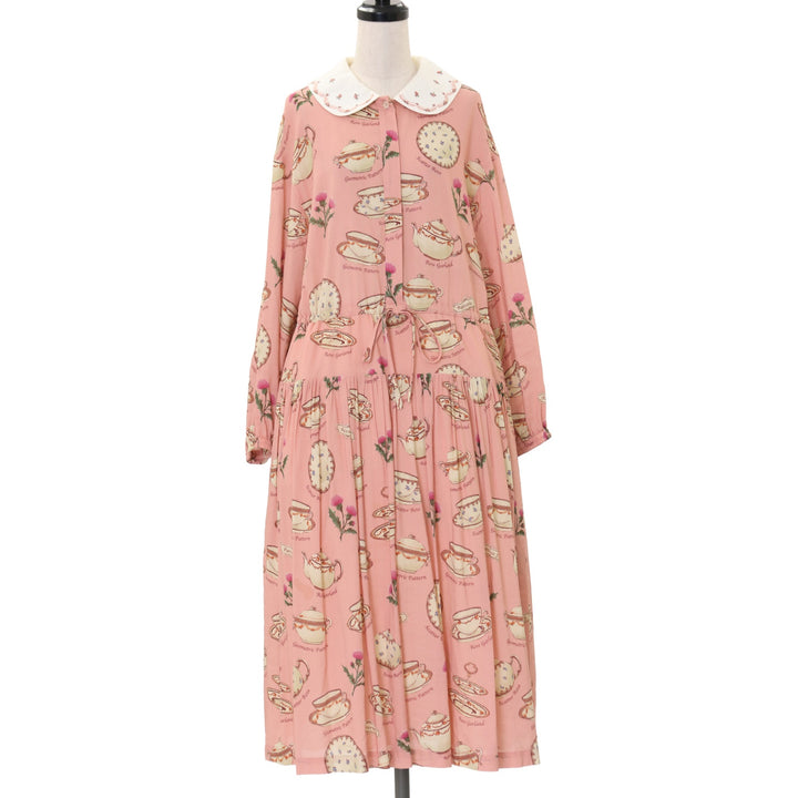 未使用 Tea for twoフラッフィードレス ピンク ジェーンマープル USED】Tea for two embroideryカラードレス | Jane Marple | ロリータ