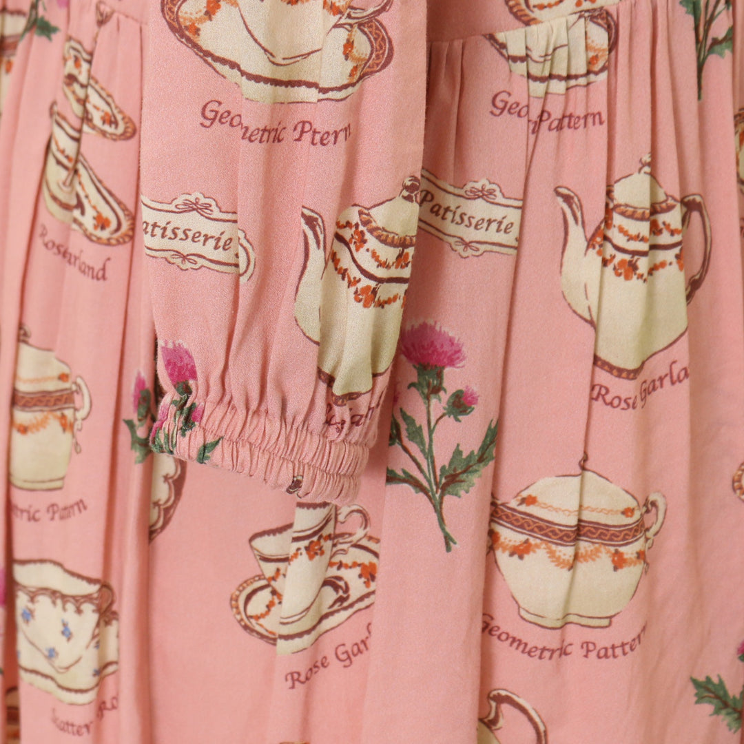 ジェーンマープル tea for two embroidery カラードレス ジェーンマープル Tea for two embroideryカラードレス